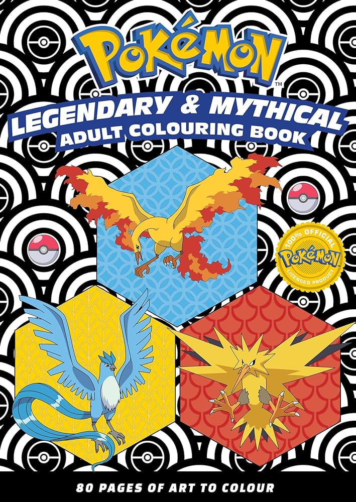 adult pokemon coloring book