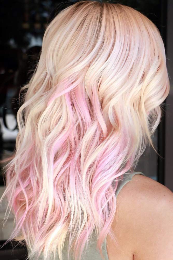 pink and blonde hair color ideas