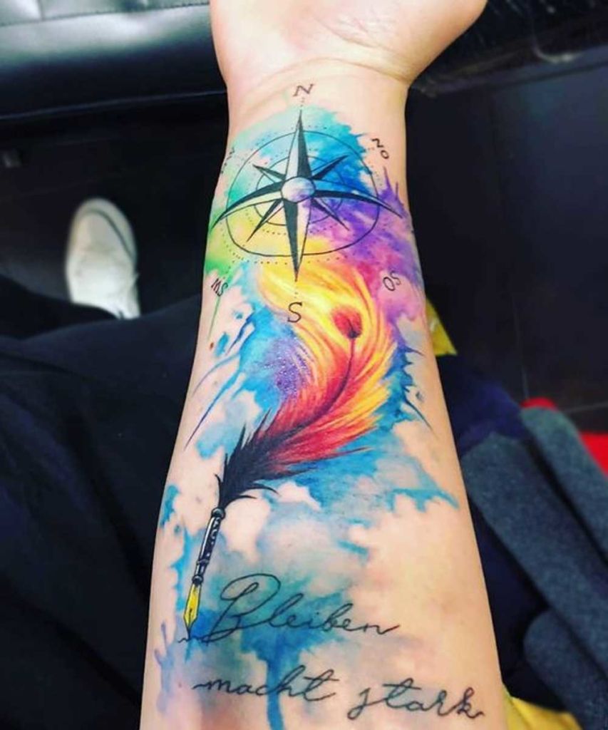 cool color tattoos