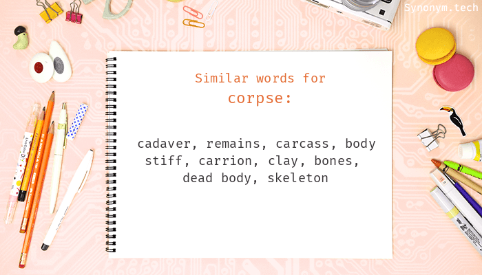 corpse thesaurus