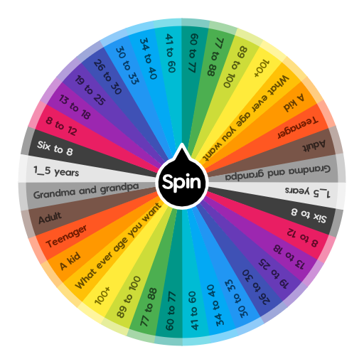 age spin wheel