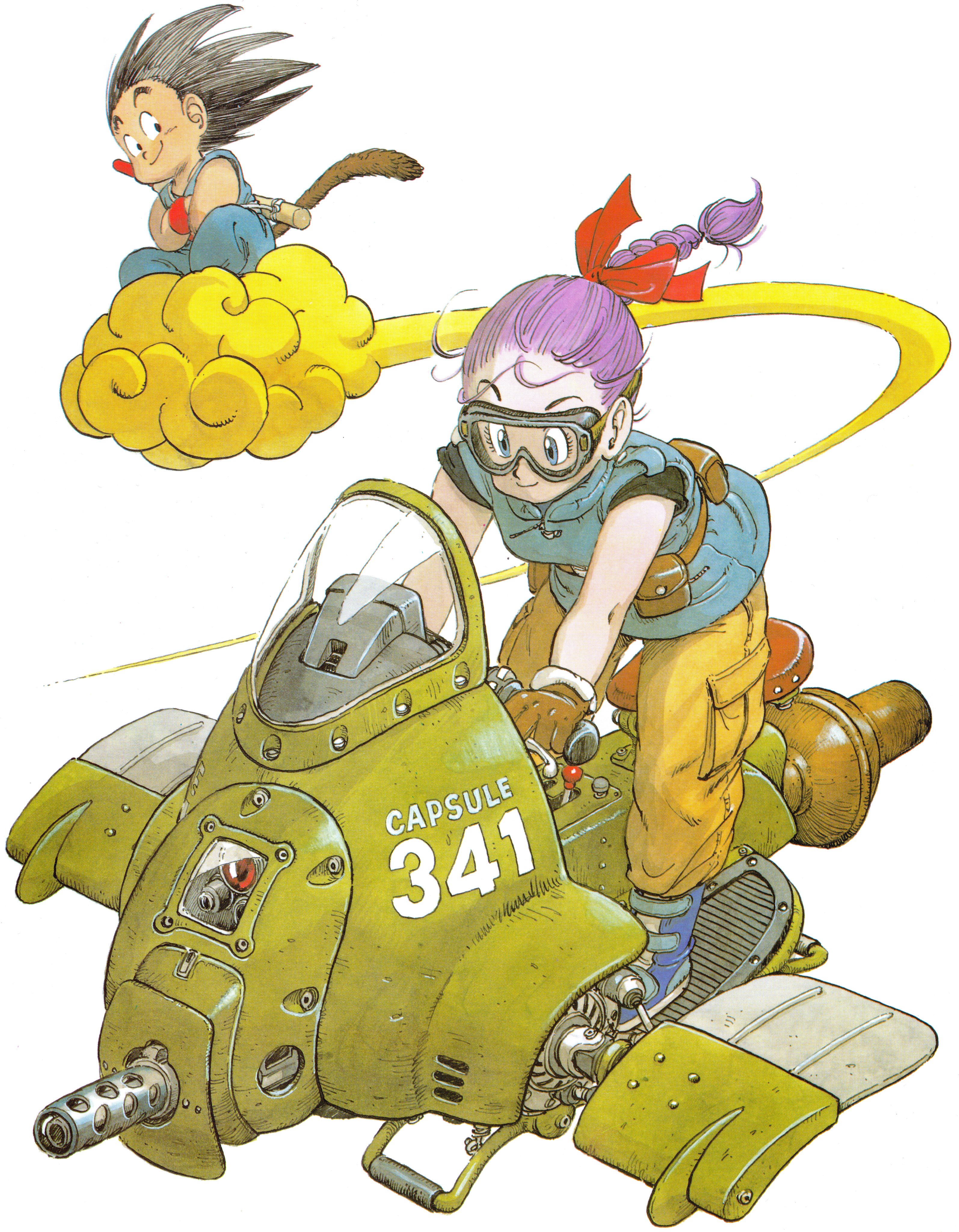 akira toriyama artwork