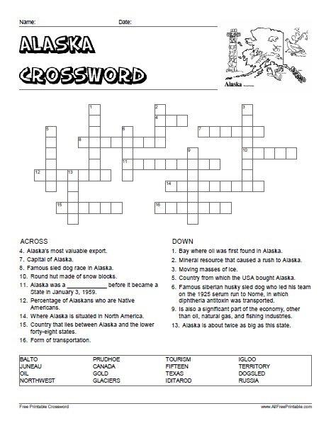 alaska native crossword