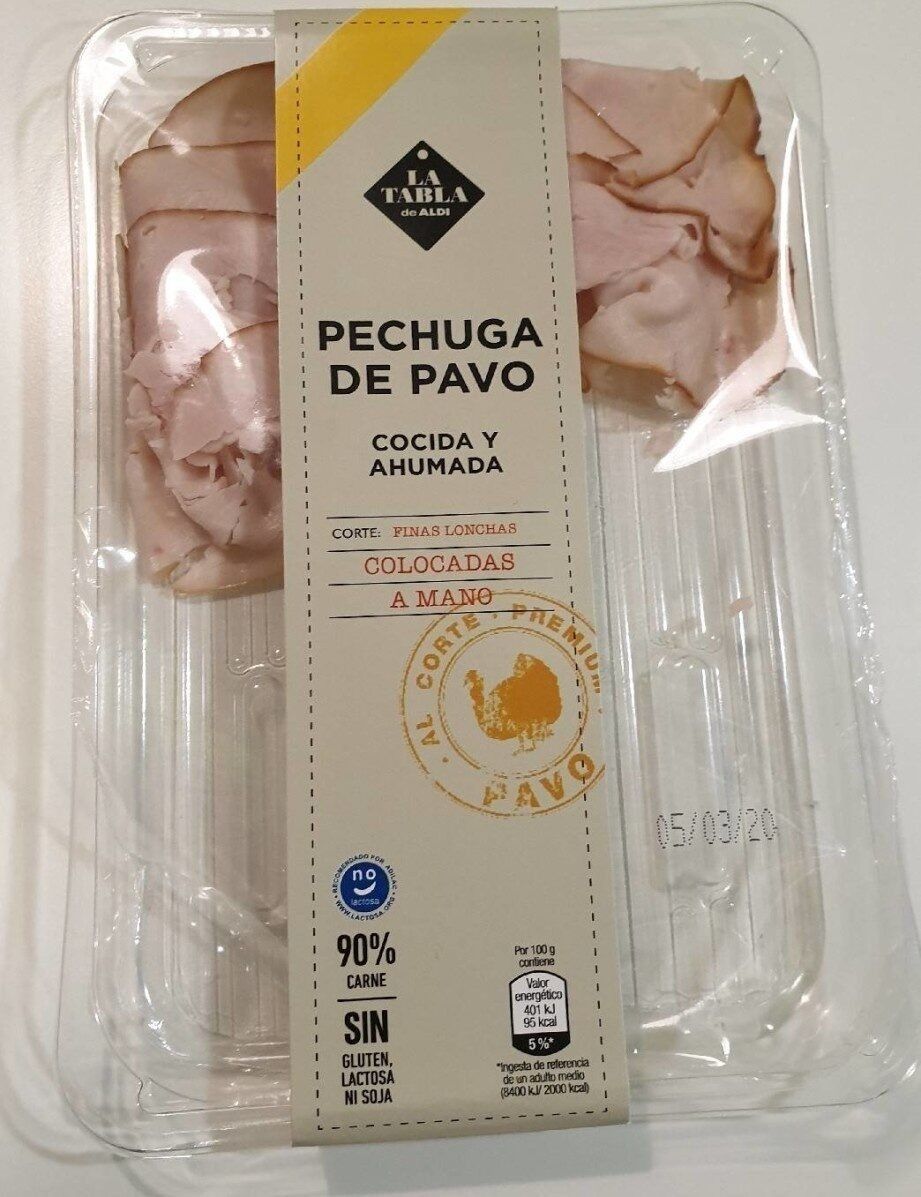 aldi pechuga de pavo