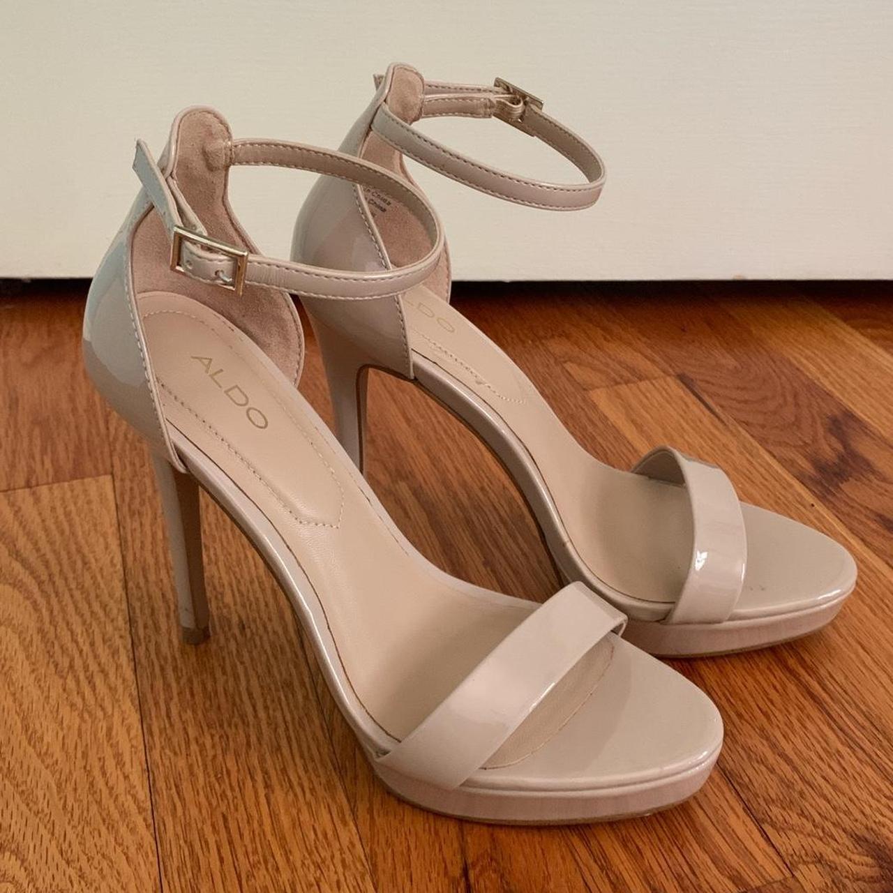 aldo nude heels