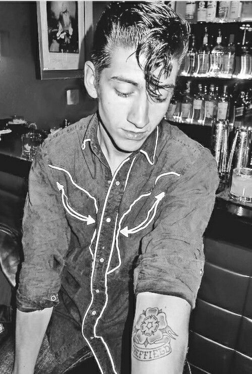 alex turner tatto