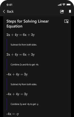 algebra solver with steps