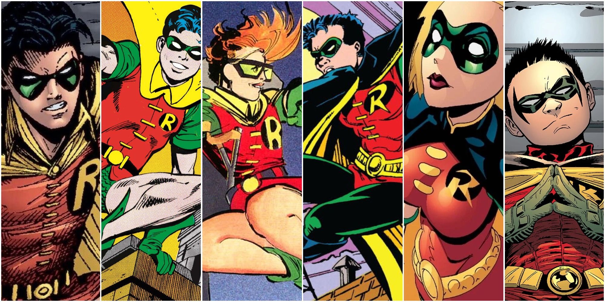 all the robins in batman