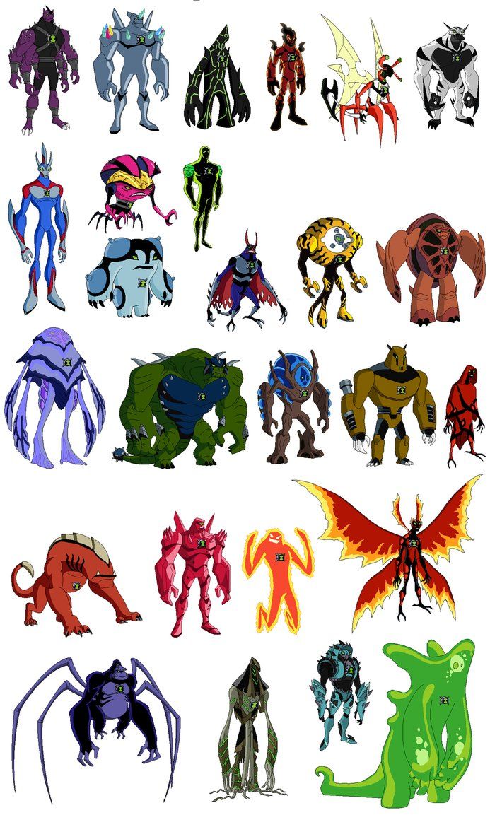 all ultimate aliens in ben 10 omniverse