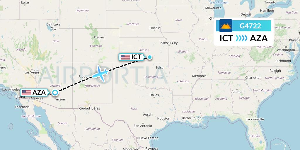 allegiant flights from wichita to phoenix