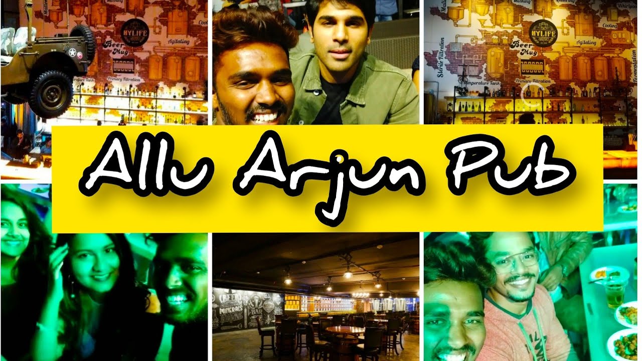 allu arjun pub name