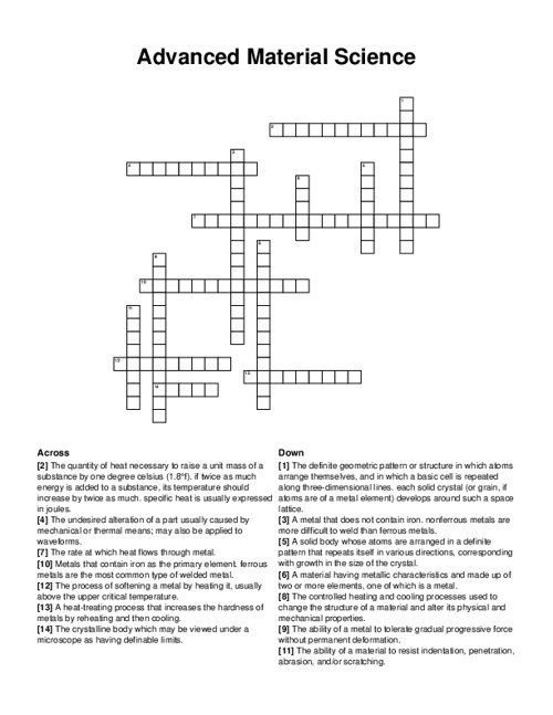 alter the structure of crossword