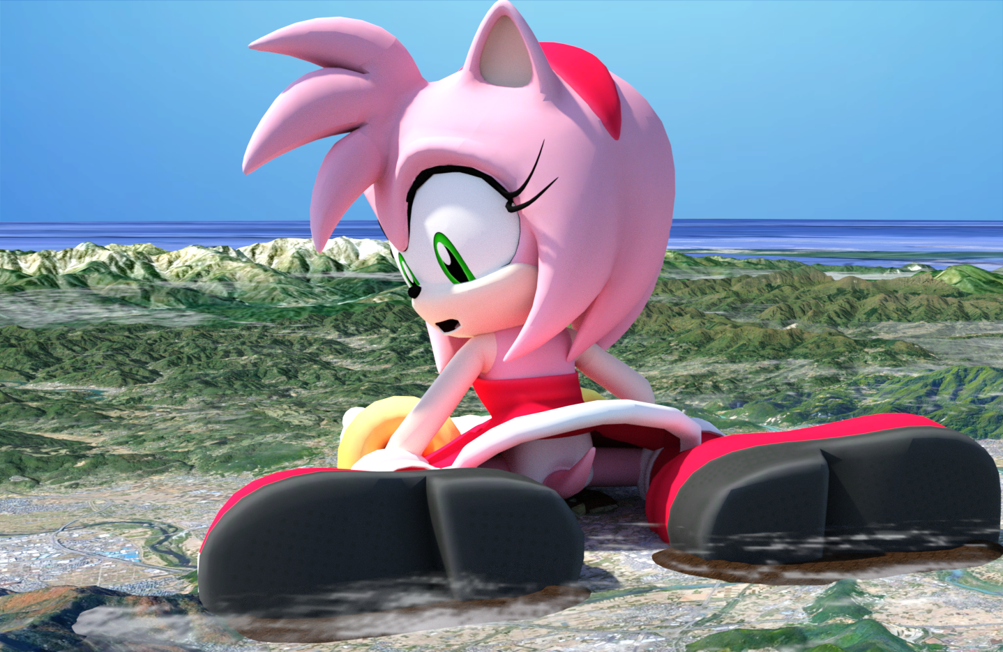 amy rose butt