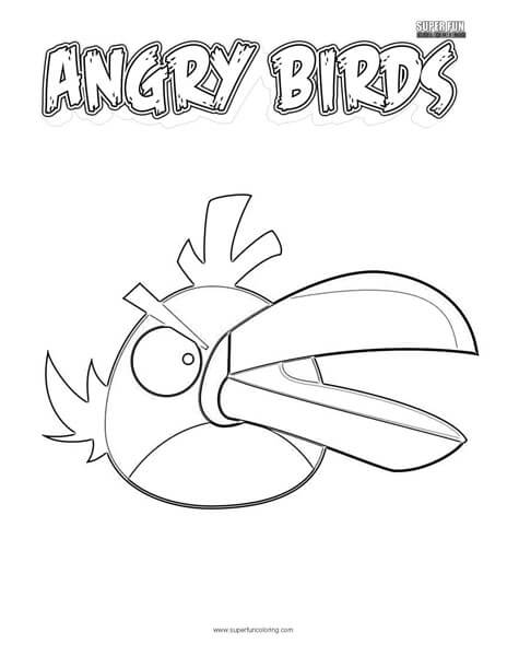 angry birds coloring pages