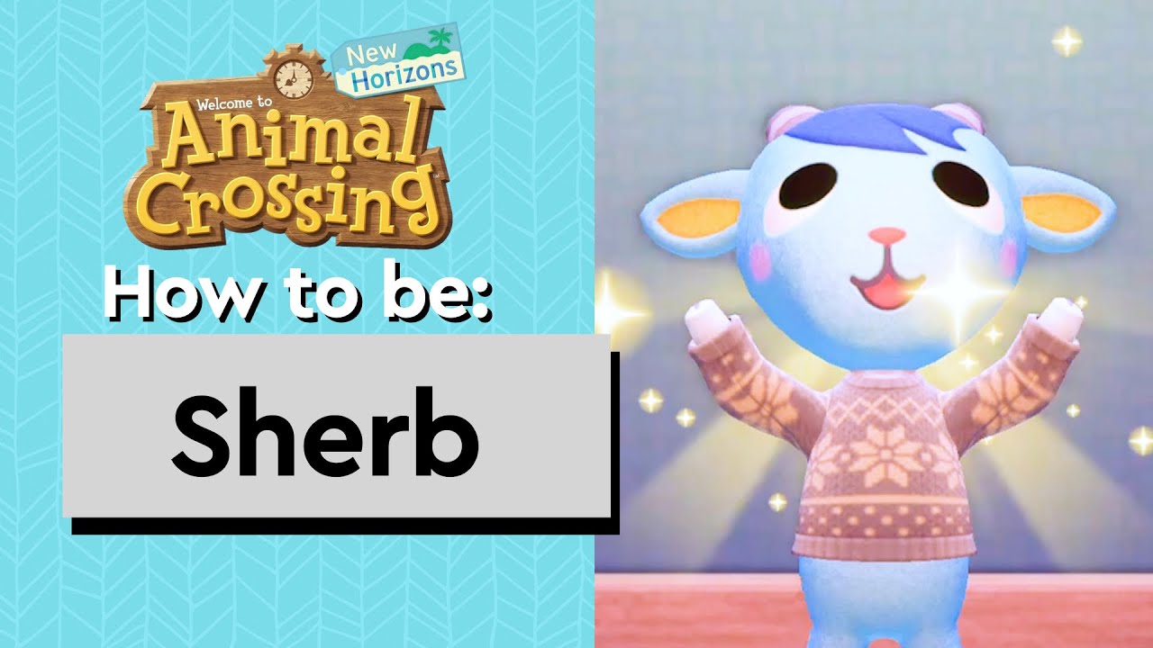 animal crossing sherb