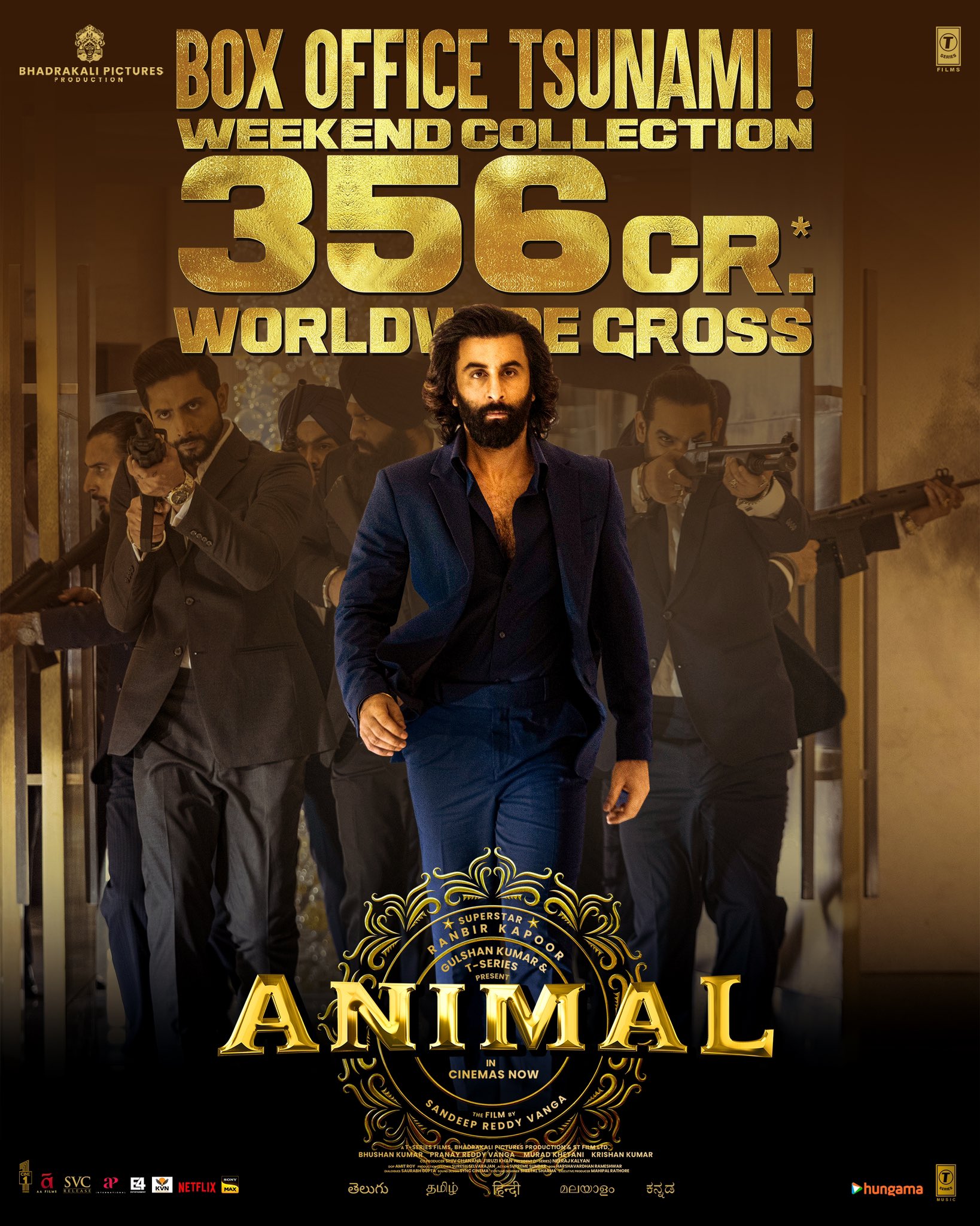 animal movies box office collection worldwide