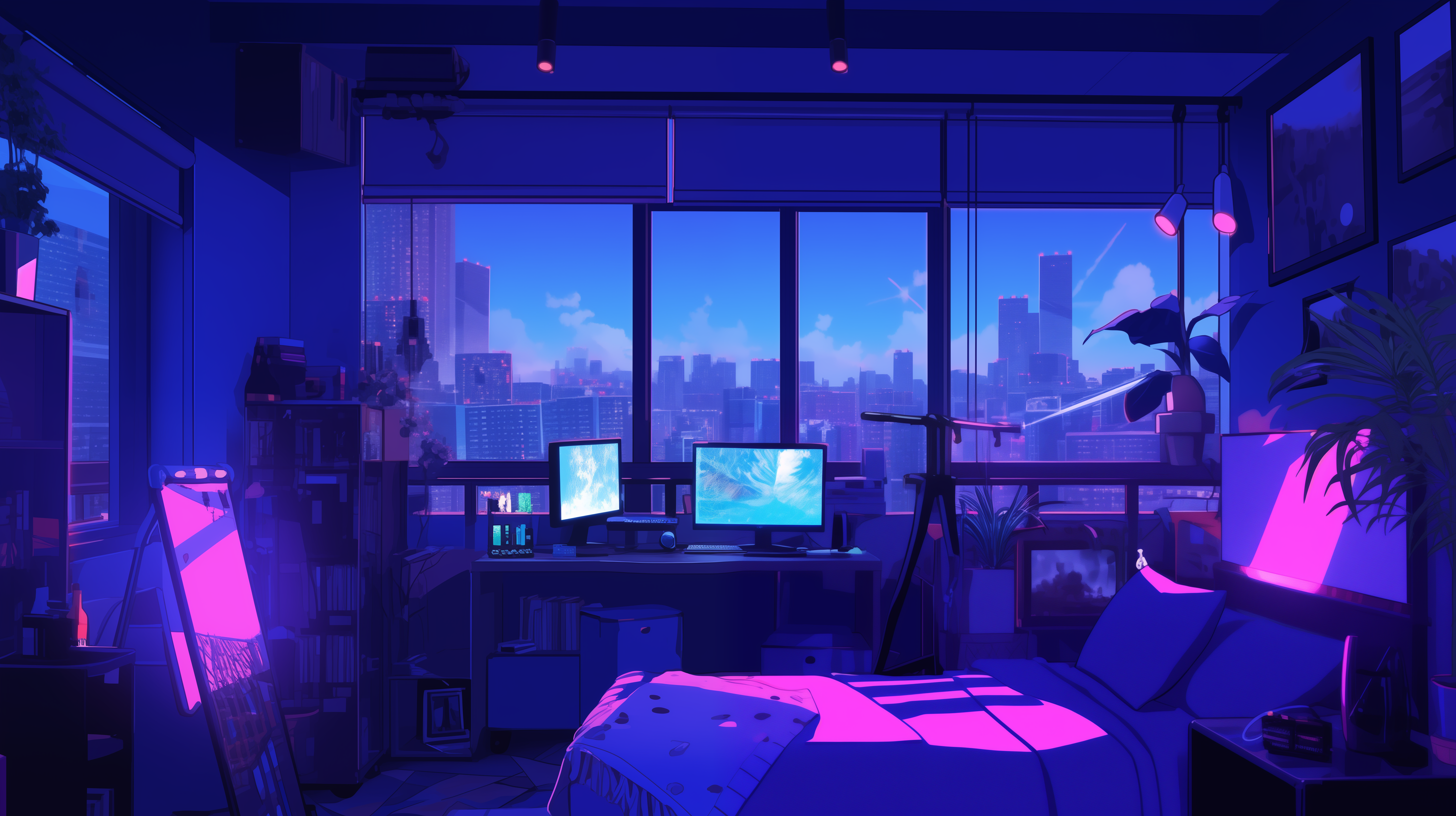 anime bedroom wallpaper