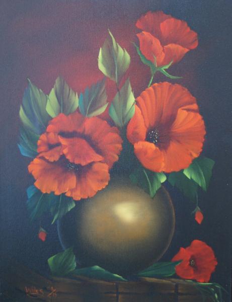 annette kowalski flower painting