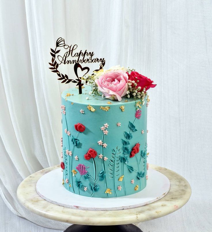 anniversary cake designs pinterest