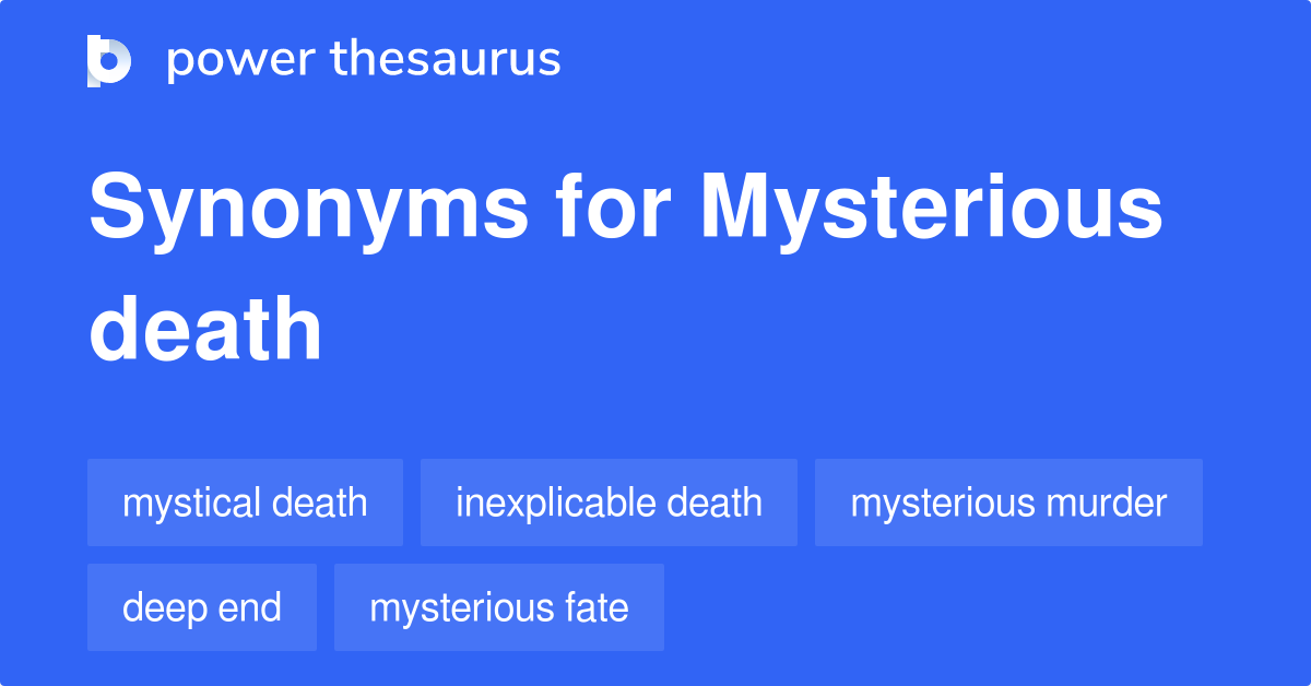 another word for mysterious