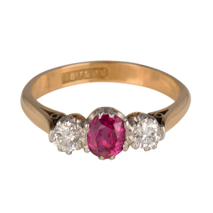 antique ruby rings australia