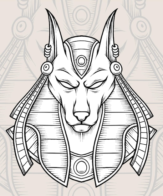 anubis boceto