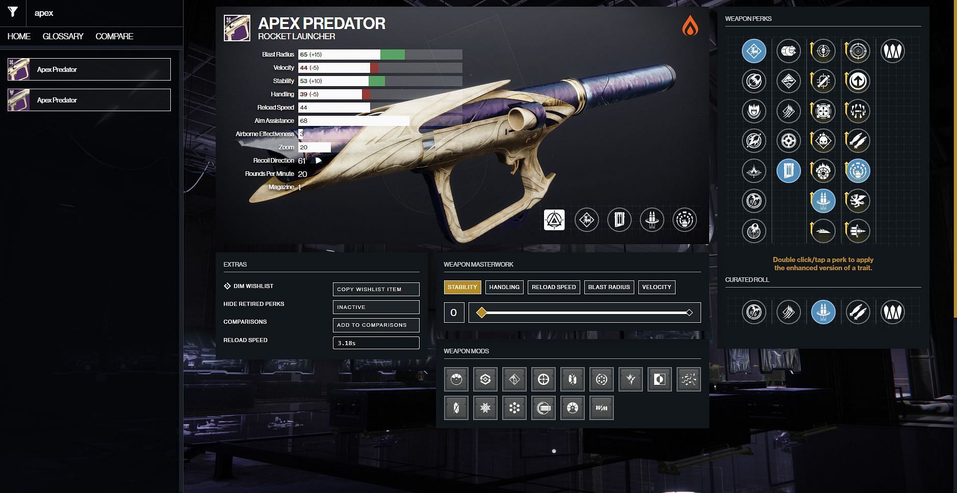 apex predator destiny 2