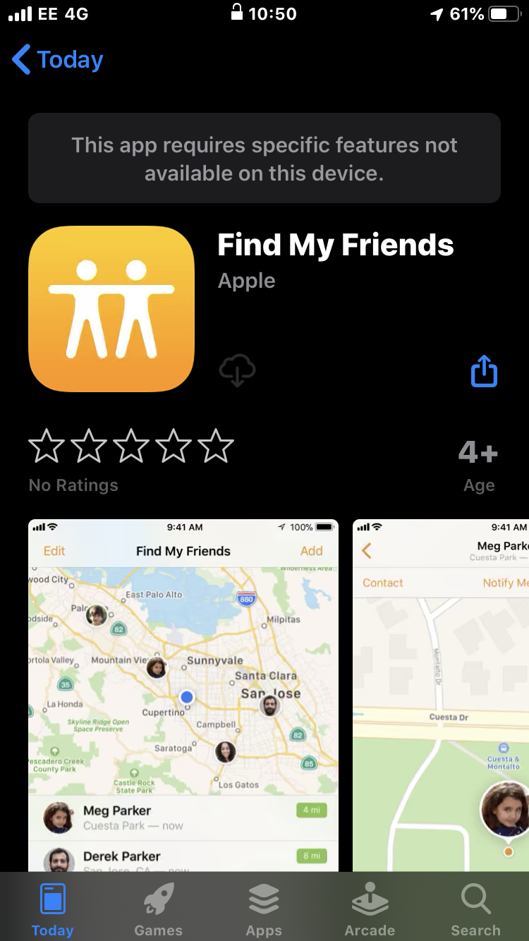 apple find friends