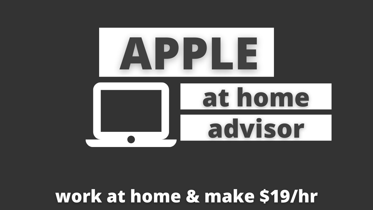 apple home advisor job