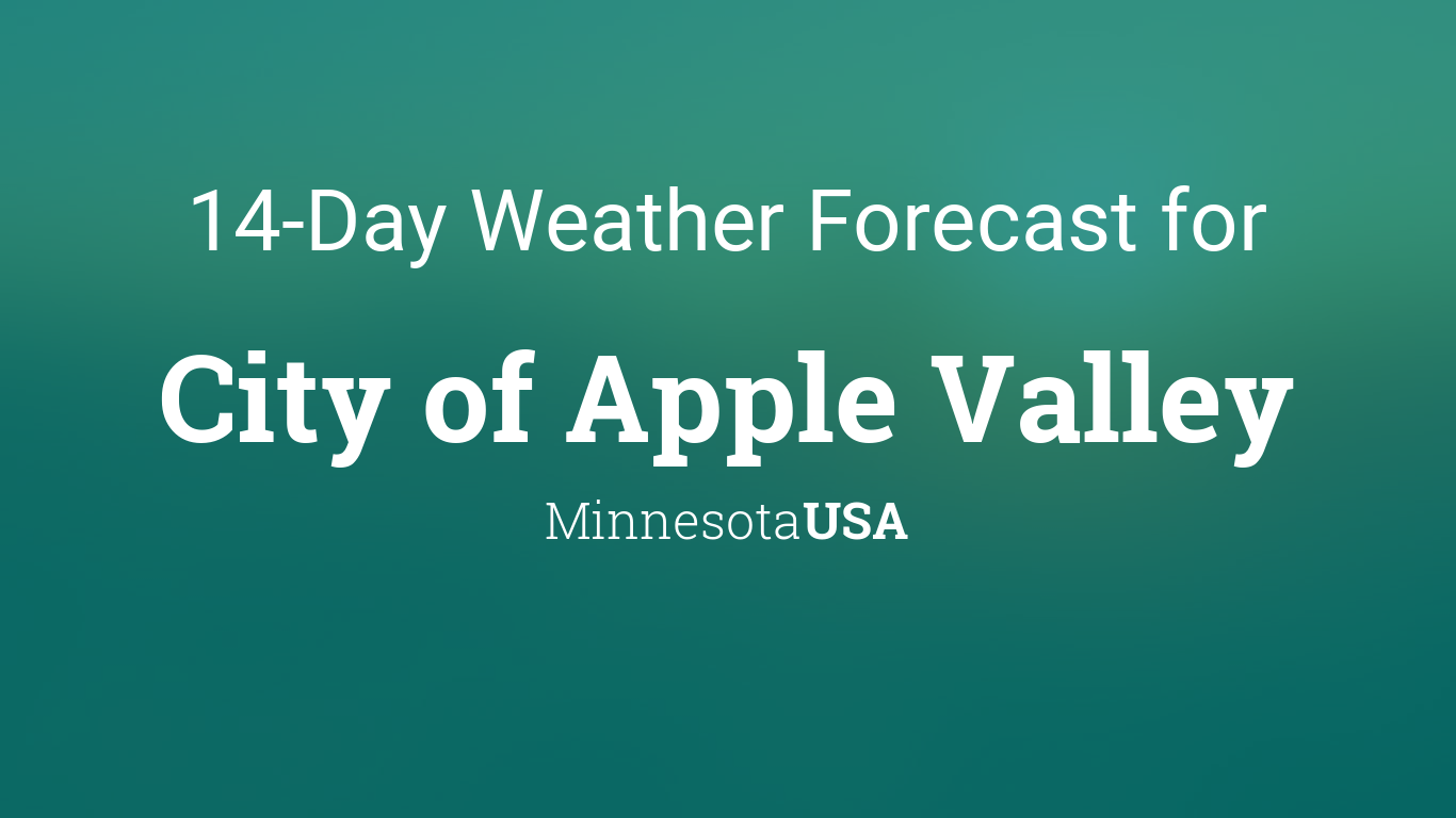 apple valley minnesota weather