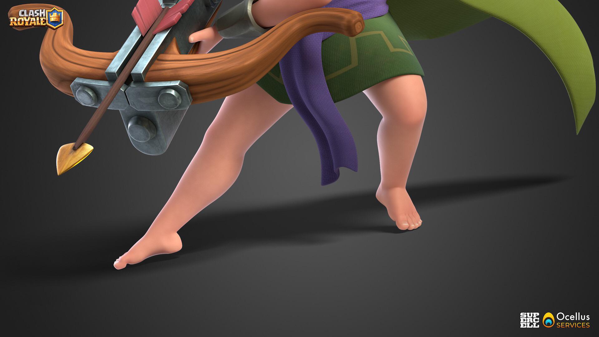 archer queen feet