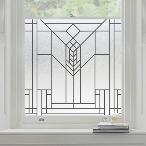 art deco window film