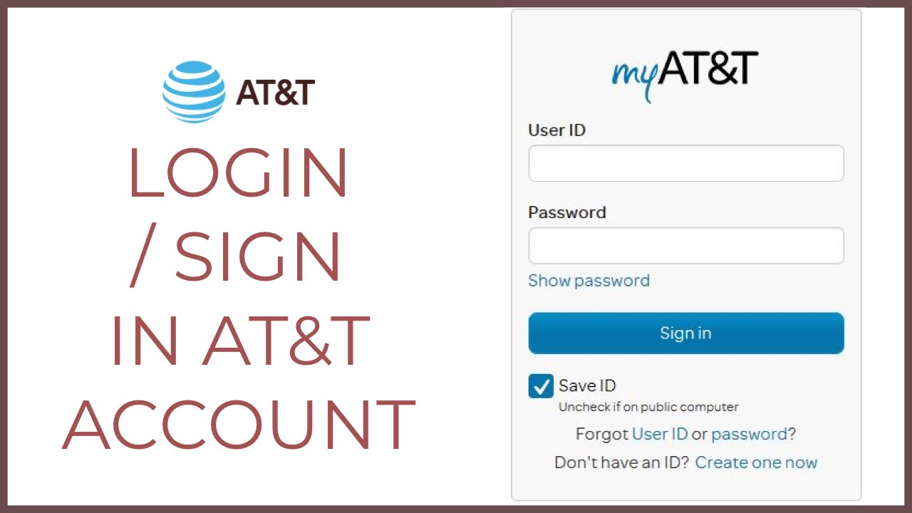 att user login