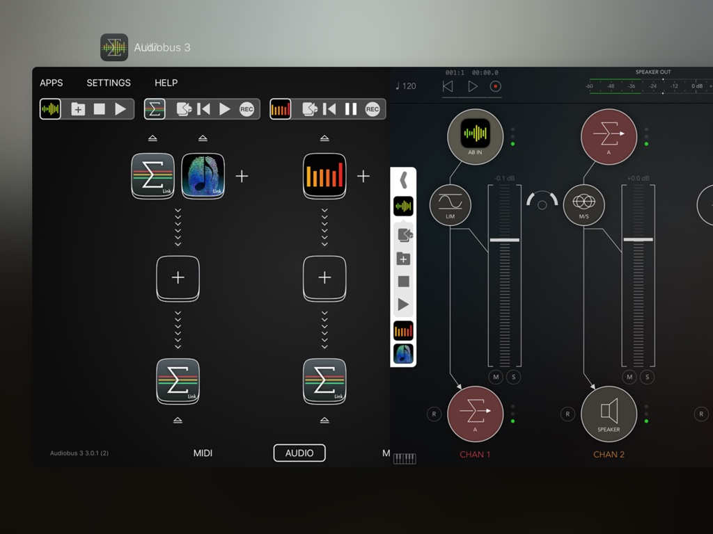 audiobus vs aum