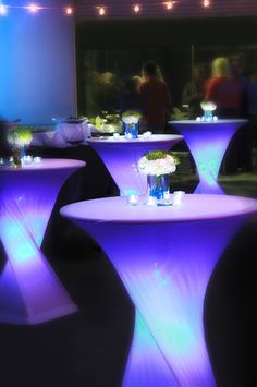 indoor cocktail party decor