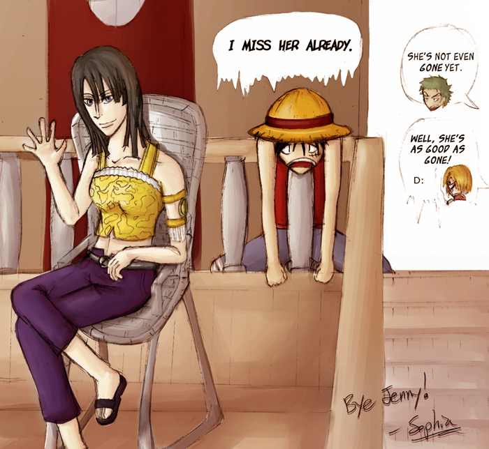 luffy x robin