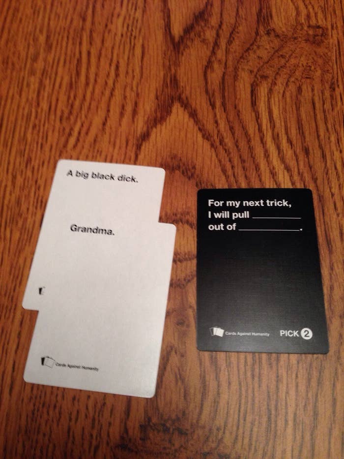 cards against humanity funniest cards