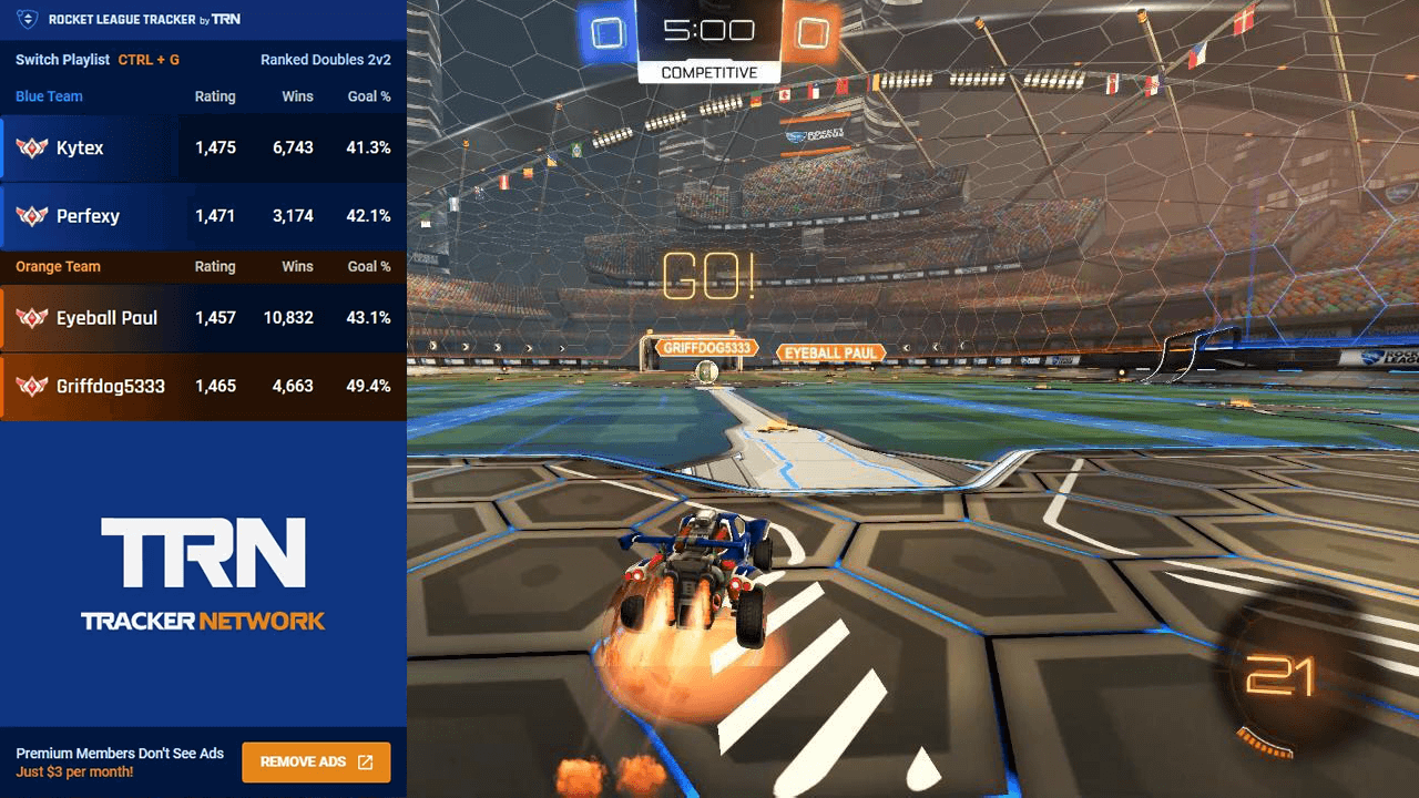 tracker rocket league