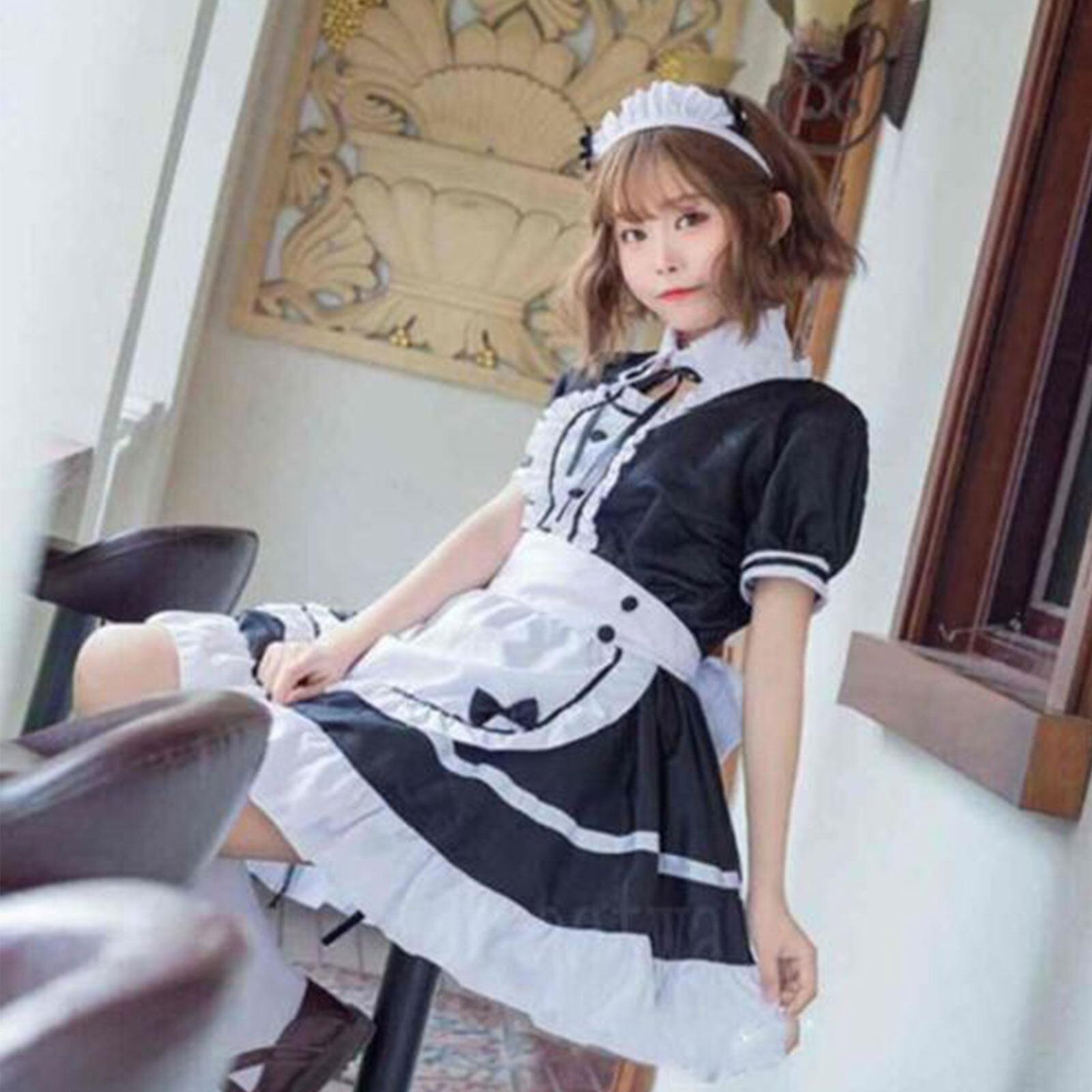 french maid outfit anime