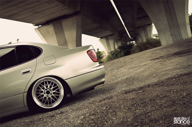 gs300 slammed