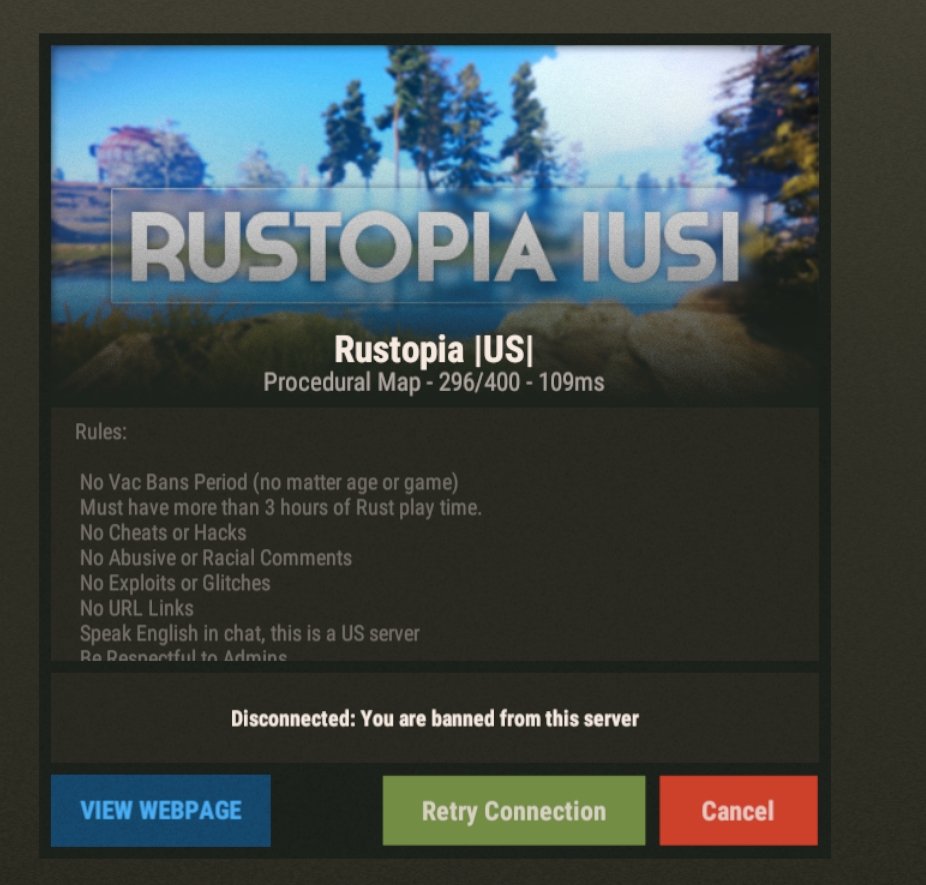 game banned rust