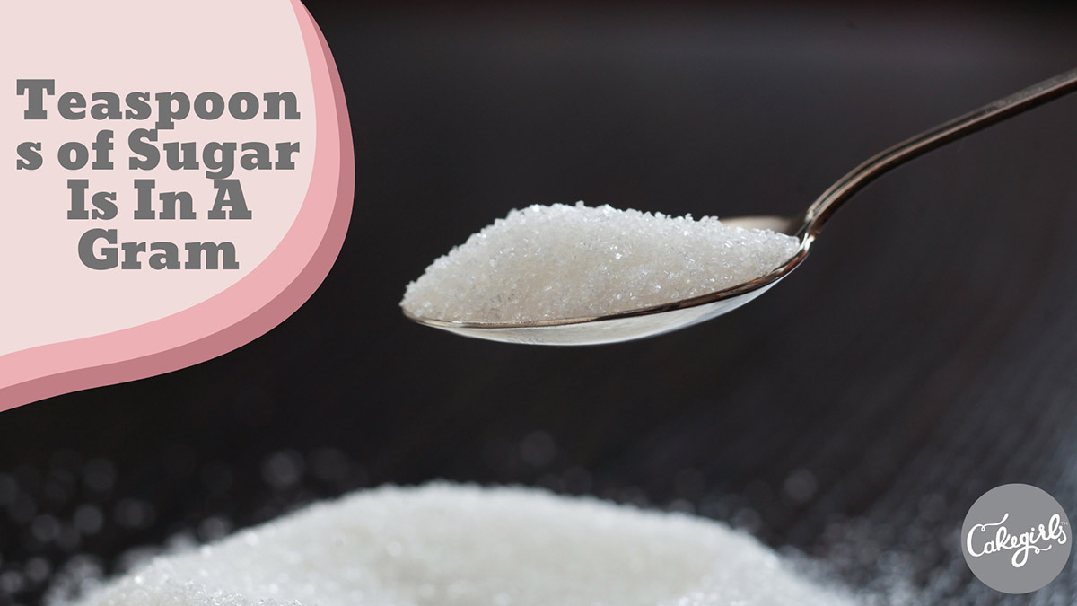 how many teaspoons is 55 grams of sugar