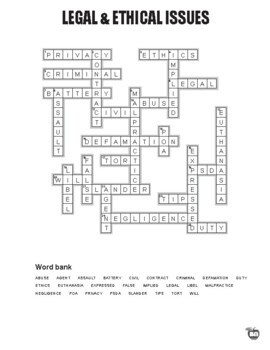 ethical crossword clue