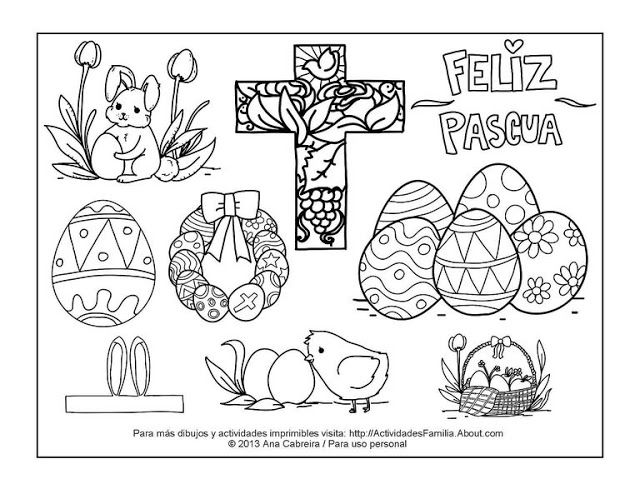 dibujo pascua de resurreccion