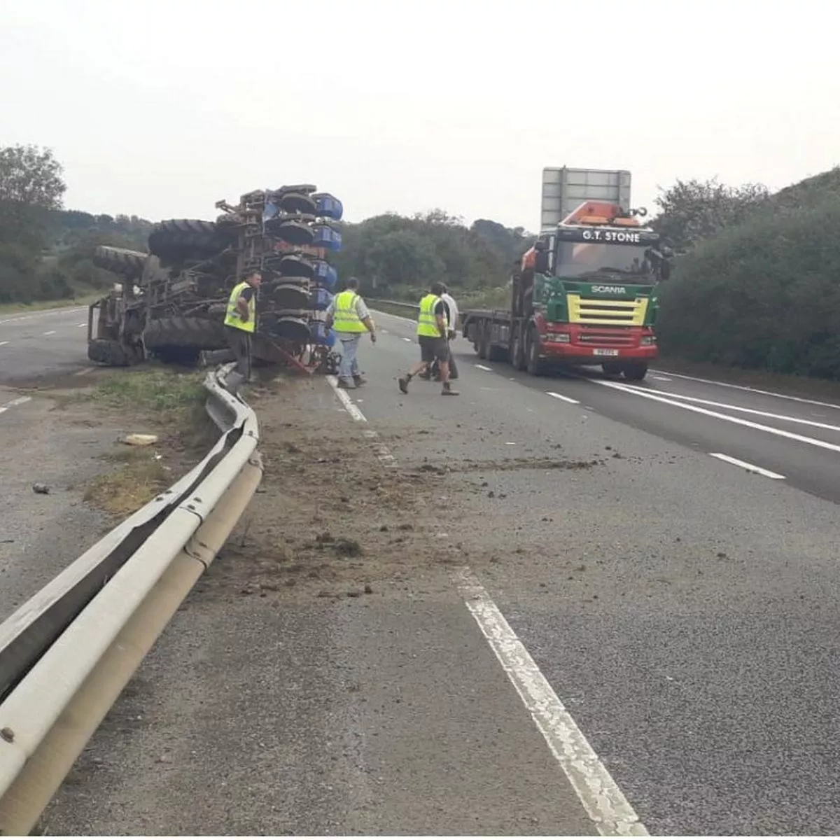 accident a30 today