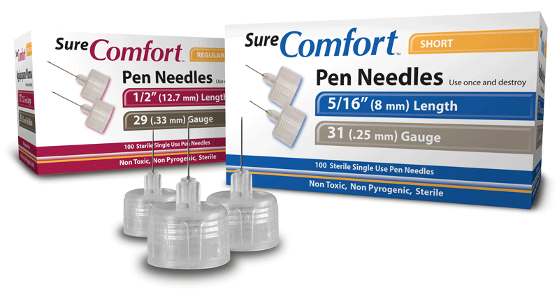 sure comfort pen needles