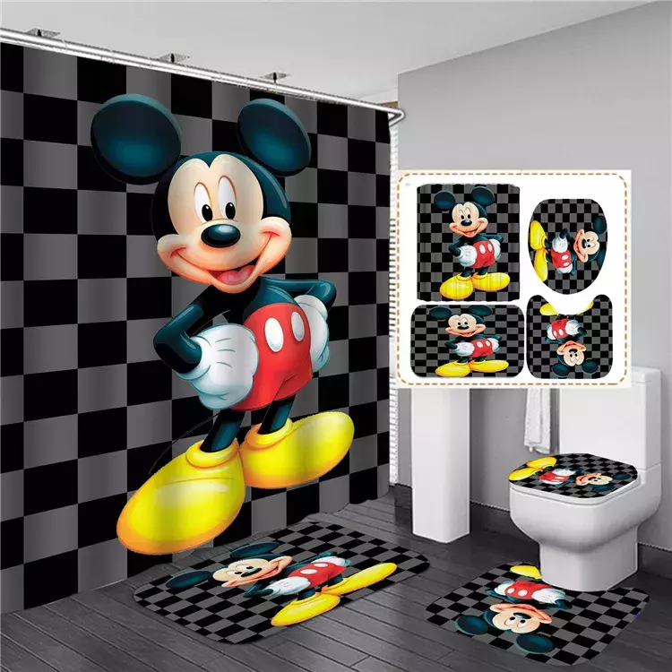 mickey mouse shower curtain