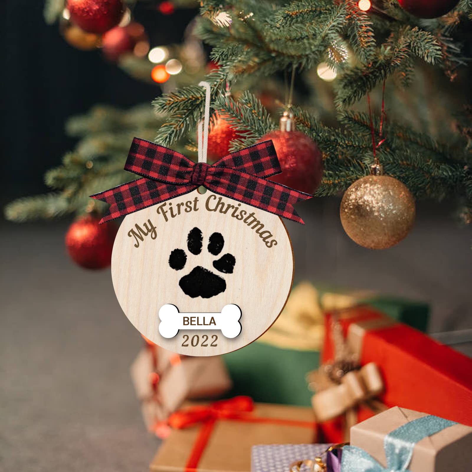 dogs first christmas ornament