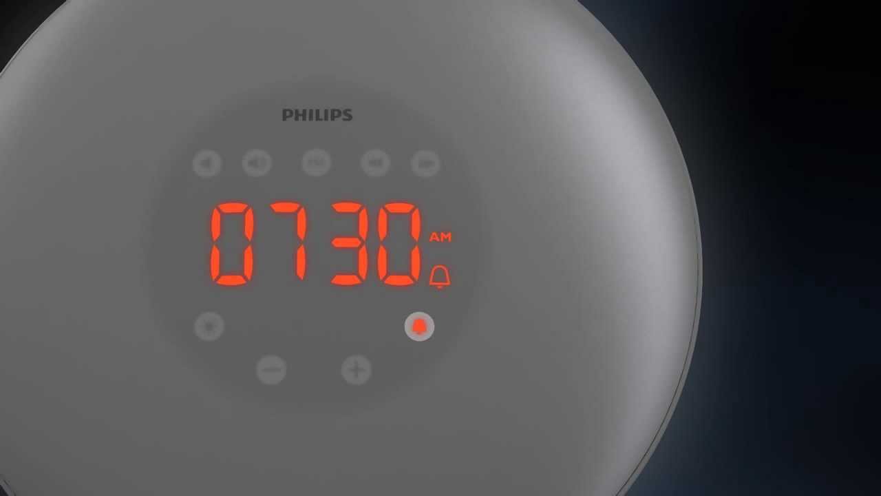 philips wakeup light turn off alarm