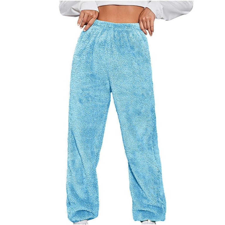 fluffy pj pants